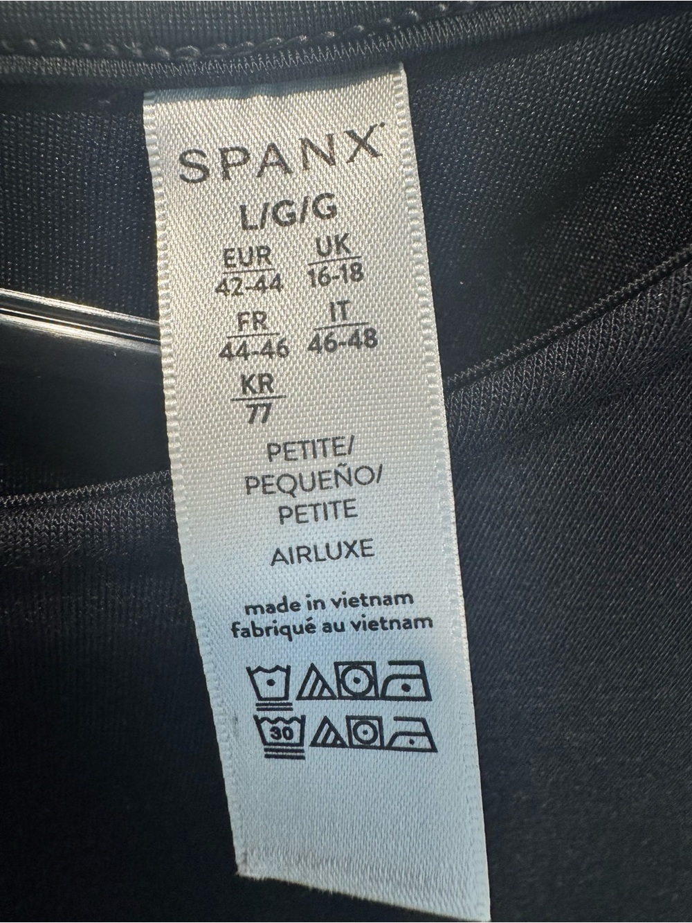 SPANX Black Sleeveless Wide-Leg Jumpsuit with Drawstring new with tags - Picture 5 of 6